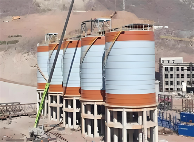 普兰店高架钢板仓